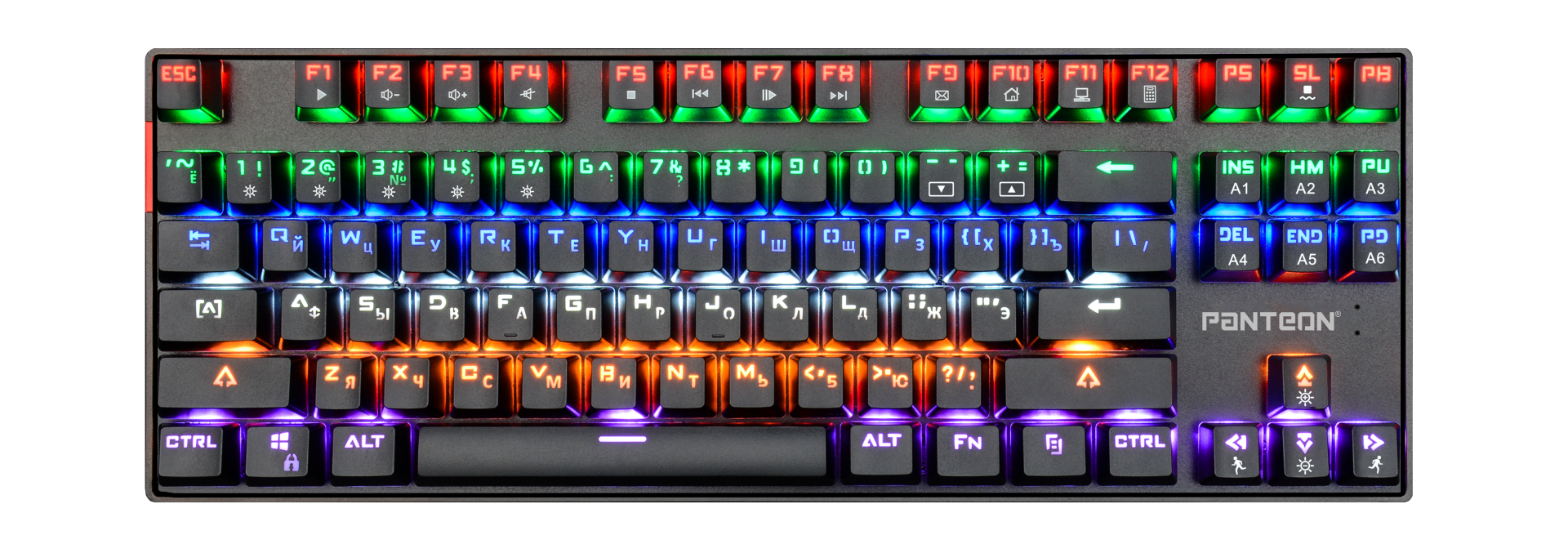 Механическая игровая клавиатура с LED-подсветкой PANTEON T42