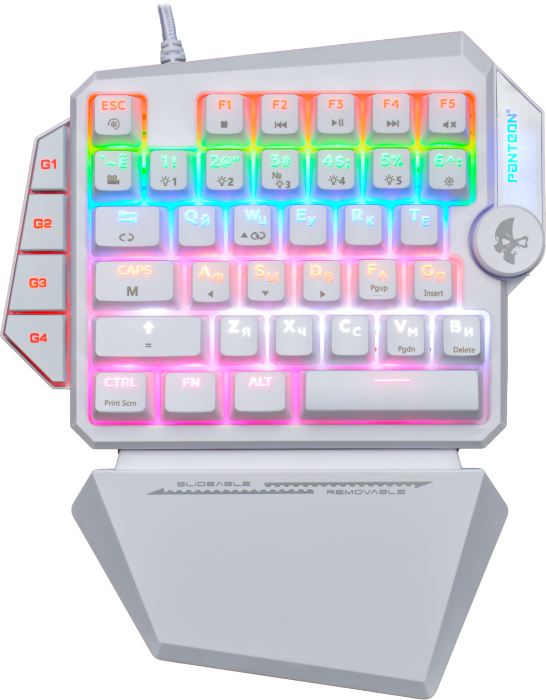 Игровая программируемая механическая клавиатура с LED-подсветкой PANTEON Т7 CS LIMITED EDITION10