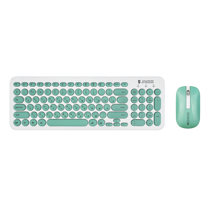 Универсальный беспроводной набор клавиатура + мышь SLIM LINE KM30 W0