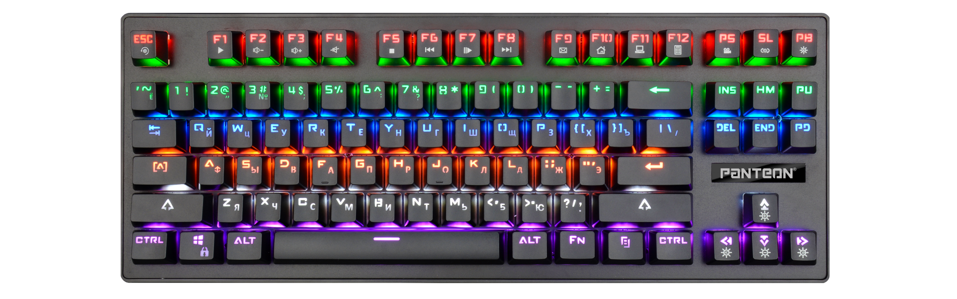 Игровая механическая клавиатура с LED-подсветкой PANTEON Т62