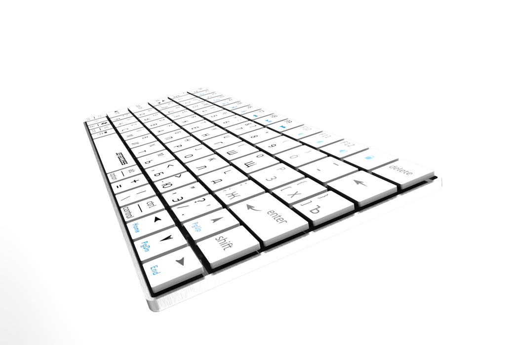 Ультракомпактная bluetooth-клавиатура с аккумулятором SLIM LINE K7 BT5