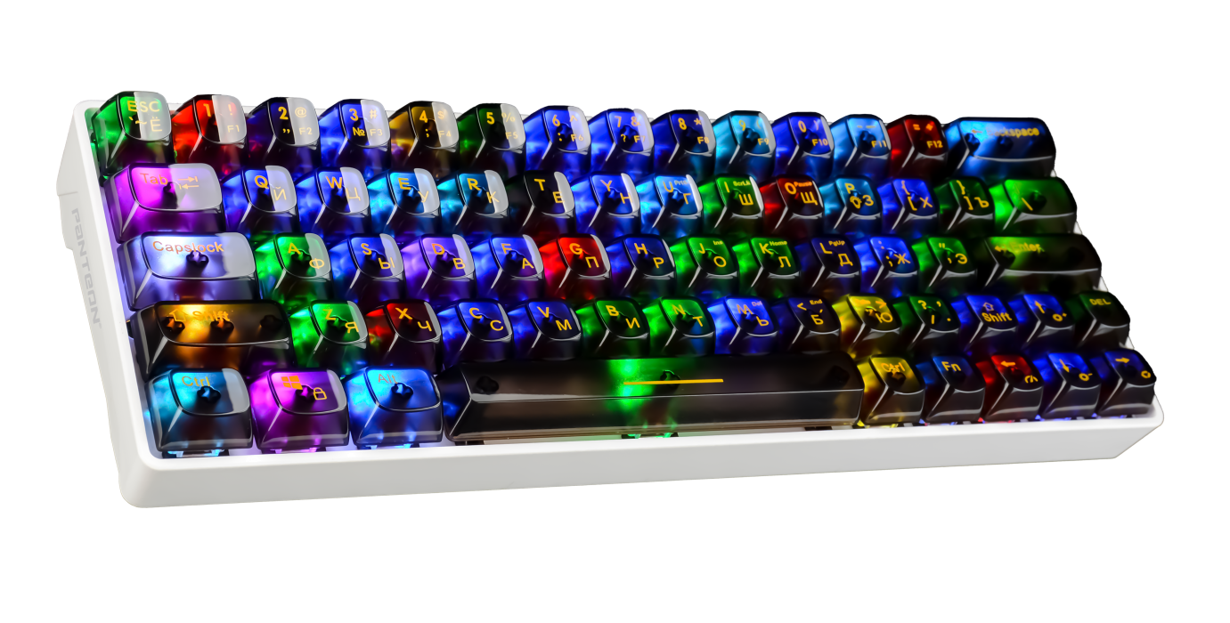 PANTEON T1 PRO CK CS Игровая механическая программируемая клавиатура (60%) с LED-подсветкой FULL RGB LIGHT1