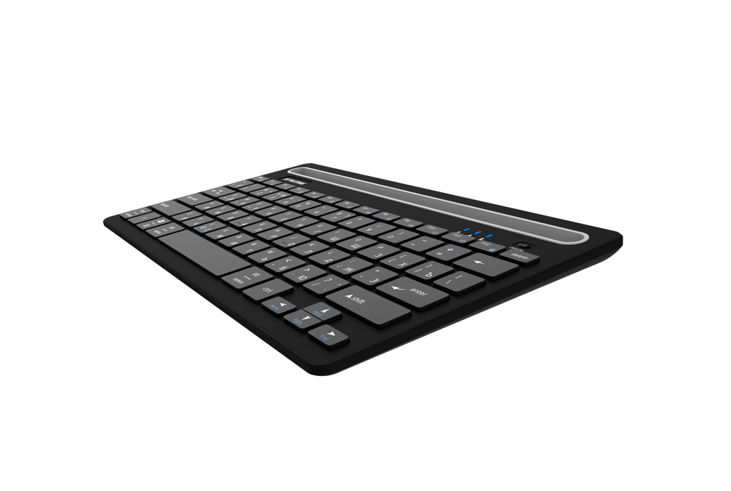 Bluetooth-клавиатура с аккумулятором и слотом для установки телефона или планшета SLIM LINE K3 BT4